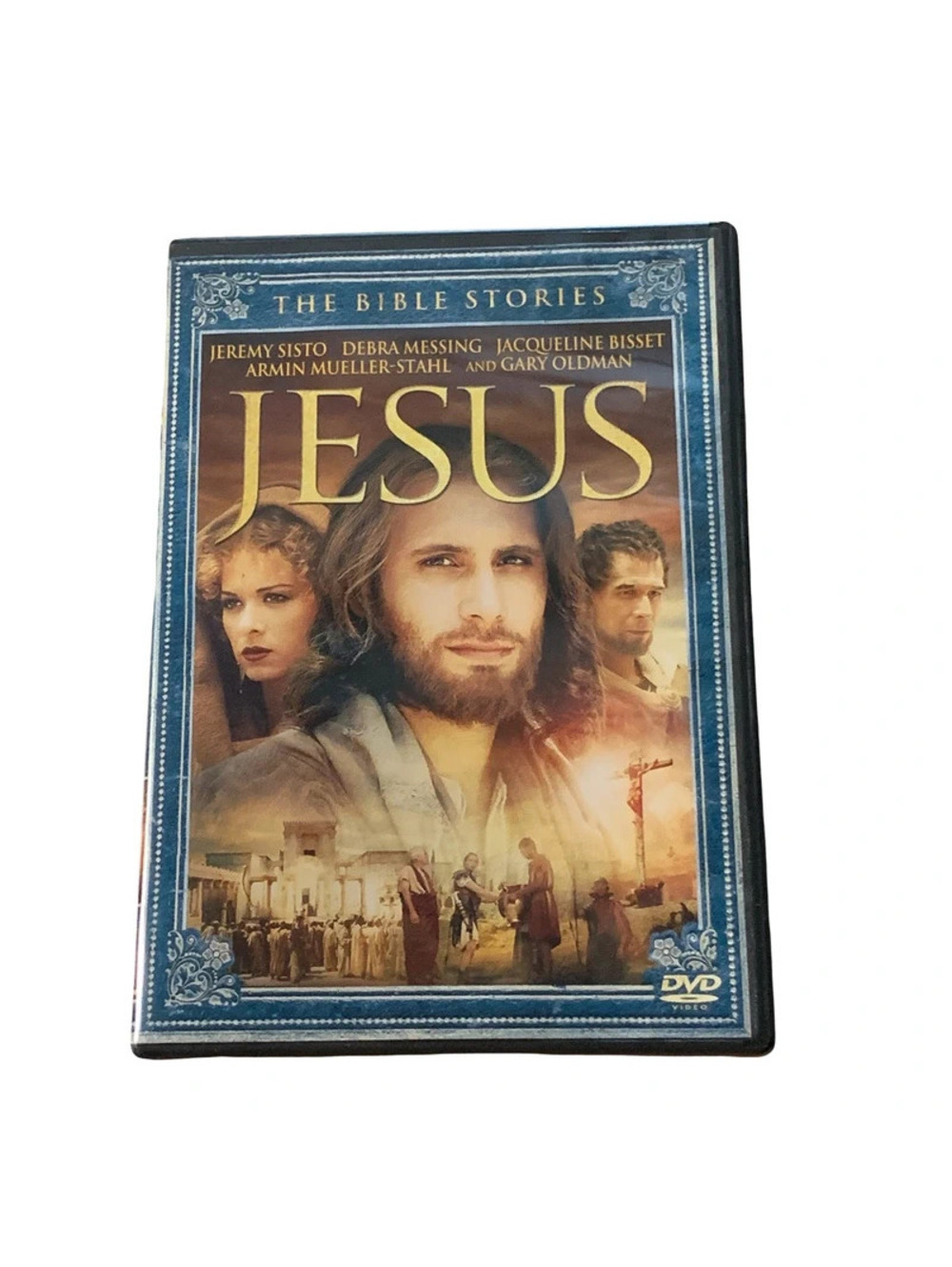 Jesus DVD The Bible Stories Biblical Drama Jeremy Sisto Debra Messing NR